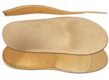 Fußgut orthopädische Schuheinlagen orthopädische Korkfant-Einlage (2-tlg), beige|braun