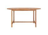 vidaXL Gartentisch 150x76 cm Massivholz Teak