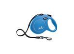 Flexi New Classic leash L 5M 50KG blue