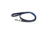 Julius-K9 POWAIR leash - blue - 1.2 m with handle - large carabiner