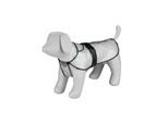 Trixie Tarbes raincoat S: 42 cm transparent/black piping