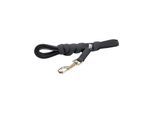 Julius-K9 Super-grip leash black/grey 14mm/3m with handle