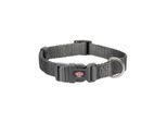 Trixie Premium collar XXS-XS: 15-25 cm/10 mm graphite
