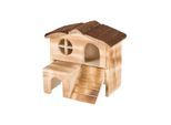Trixie Kasja house mice bark wood/flamed 18 × 16 × 12 cm