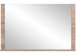 Garderobenspiegel SCHILDMEYER "Cosmo in verschiedenen Farben", braun (wildeichefarben), B:111,3cm H:71,1cm T:12,4cm, FSC-zertifizierter Holzwerkstoff, Spiegel, Garderobenspiegel, Breite 111 cm mit 1 Ablageboden