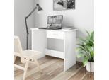 vidaXL Schreibtisch Weiß 100x50x76 cm Holzwerkstoff