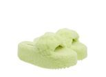 INUIKII Slipper & Pantoletten - Teddy Braided - Gr. 40 (EU) - in Gelb - für Damen