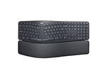 Logitech ERGO K860 - Tastatur - kabellos - 2.4 GHz, Bluetooth 5.0 - AZERTY - Französisch