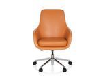 hjh OFFICE Profi Chefsessel BARENO Leder mit Armlehnen