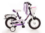 Kinderfahrrad BACHTENKIRCH "Empress" Gr. 23, lila (weiß, lila), Fahrräder, Kinder, 23cm, 12,5 Zoll (31,75cm)