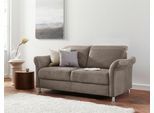2,5-Sitzer SIT & MORE "Darwin", braun (savannah), B:179cm H:83cm T:96cm, Sofas, inklusive Federkern, wahlweise mit Kopfteilverstellung