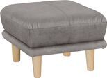 Fußhocker TRENDMANUFAKTUR "Cecilia", silber, B:66cm H:44cm T:66cm, Hocker, Fußhocker