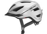 Fahrradhelm ABUS "PEDELEC 2.0" Gr. M, weiß (pearl weiß), Helme, M Kopfumfang: 52cm - 57cm