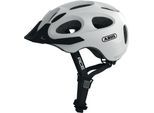Fahrradhelm ABUS "YOUN-I ACE" Gr. L, weiß (pearl weiß), Helme, L Kopfumfang: 56cm - 61cm