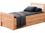 Einzelbett PRIESS "Arnsberg", braun (artisan eiche, weiß), B:108cm L:208cm, Betten, Kinder-Einzelbett Jugendbett Bettgestell, Komfortliegehöhe