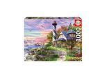 Educa Puzzle Lighthouse at Rock Bay1000 Pieces