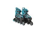 Byox Inliner 2 in 1 Double blau Rollschuhe, PU-Rollen, ABEC-5 Lager, verstellbar M (Gr. 34-38)