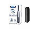 Oral-B Elektrische Zahnbürste iO4 Duo Black/White - 2 handles