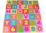 Knorrtoys® Puzzle »Zahlen und Buchstaben«, Puzzlematte, Bodenpuzzle