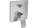 Hansgrohe Wannenmischer Unterputz Vivenis F-Set mit Sicherungskombination chrom, 75416000 75416000