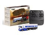 RC-LKW »Turbo Racing Lastwagen C50 mit Anhänger Weiss,«