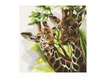 Kreativset »CRAFT Buddy Crystal Art Kit Friendly Giraffes 30 x 30 cm«, (11 tlg.)