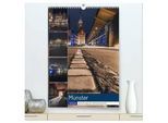 Münster - Stimmungsvoll Und Harmonisch (Hochwertiger Premium Wandkalender 2024 Din A2 Hoch) Kunstdruck In Hochglanz