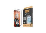 PanzerGlass Screen Protector iPhone 15 Plus | Ultra-Wide Fit w. EasyAligner