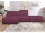 Egoitaliano Ecksofa "Babouche, Designsofa mit aussergewöhnlichem Sitzkomfort zum Wohlfühlen"