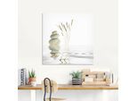 Artland Glasbild »Zen Friede«, Zen, (1 St.), in verschiedenen Grössen