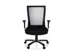 hjh OFFICE XXL Drehstuhl XXL EXTENDER Stoff / Netzstoff mit Armlehnen (höhenverstellbar)
