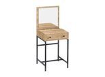 Schminktisch »Woody Fashion Mary 50 x 128 x 50 cm, Braun/Schwarz«