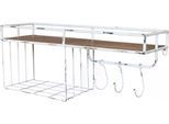 Wandregal »Chic Antique 24 x 58 x 18 cm, Weiss«