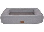 Tierbett »Lima Ortho Bett stone Gr.XL«, Plüsch