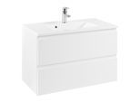 Waschtisch WELLTIME "Cardiff", weiß, B:80cm H:5cm T:47cm, Waschtische, Waschtisch, Breite 80 cm