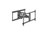 DIGITUS DA-90454 mounting kit - full-motion - for curved / flat panel - matte black 60 kg 80" 200 x 100 mm