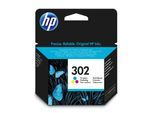 Original HP OfficeJet 3830 (F6U65AE / 302) Druckerpatrone Color (Cyan,Magenta,Gelb)