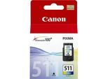 Original Canon Pixma MX 360 (2972B001 / CL-511) Druckerpatrone Color (Cyan,Magenta,Gelb)