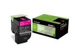Original Lexmark CX 410 dte (80C20M0 / 802M) Toner Magenta