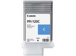 Original Canon imagePROGRAF TM-355 (2886C001 / PFI-120C) Druckerpatrone Cyan