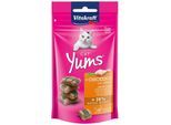 Vitakraft Cat Yums + Chicken and Cat Grass 40g