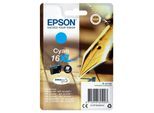 Original Epson C13T16324012 / 16XL Druckerpatrone Cyan