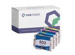4er Multipack Set kompatibel für Epson C13T09Q64010 / 503 Workforce WF-2960 DWF Druckerpatronen