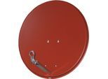 sky vision Satellitenspiegel Ideal 75-R dunkelrot