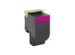 Original Lexmark CX 310 dn (80C2SM0 / 802SM) Toner Magenta