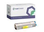 Kompatibel für OKI C 5950 N (43865721) Toner Gelb