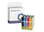 4er Multipack Set Kompatibel für Epson Workforce WF-2510 WF (16XL) Druckerpatronen