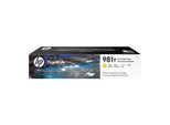 Original HP PageWide Enterprise Color Flow MFP 586 z (L0R15A / 981Y) Druckerpatrone Gelb