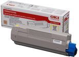 Original OKI C 5850 (43865721) Toner Gelb