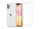 Hülle iPhone 11 Pro und 2 schutzfolien - TPU - Transparent